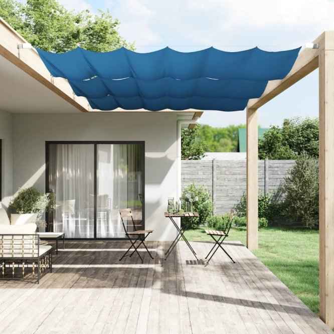 vidaXL Toldo vertical 140x270 cm tecido oxford branco